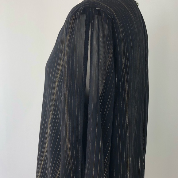 Show Me Your Mumu Tessa Black Gold Tunic Dress - Picture 3 of 8